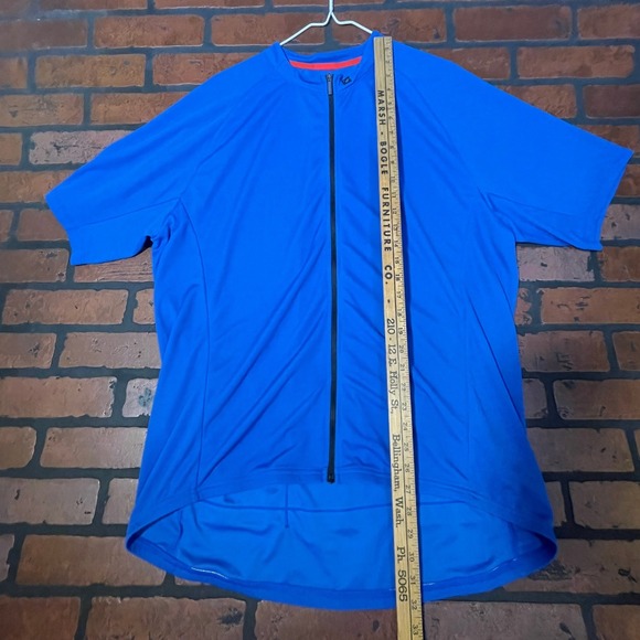 Bontrager Men's Solstice Waterloo Blue Semi-Fit Cycling Jersey Breathable - Picture 5 of 10